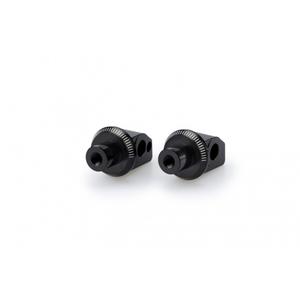 Footpeg adapters PUIG 7261N black