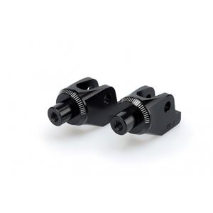 Footpeg adapters PUIG 7276N black
