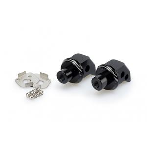 Footpeg adapters PUIG 7277N black