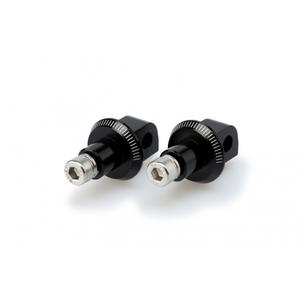Footpeg adapters PUIG 7923N black