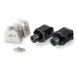 Footpeg adapters PUIG 8798N black