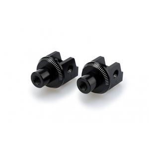 Footpeg adapters PUIG 20405N black