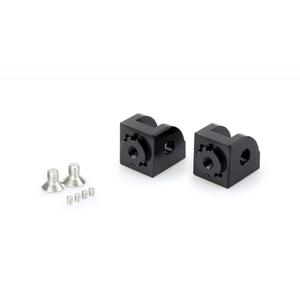 Footpeg adapters PUIG 20237N black