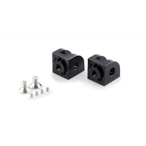 Footpeg adapters PUIG 20238N black