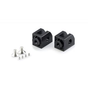Footpeg adapters PUIG 20239N black