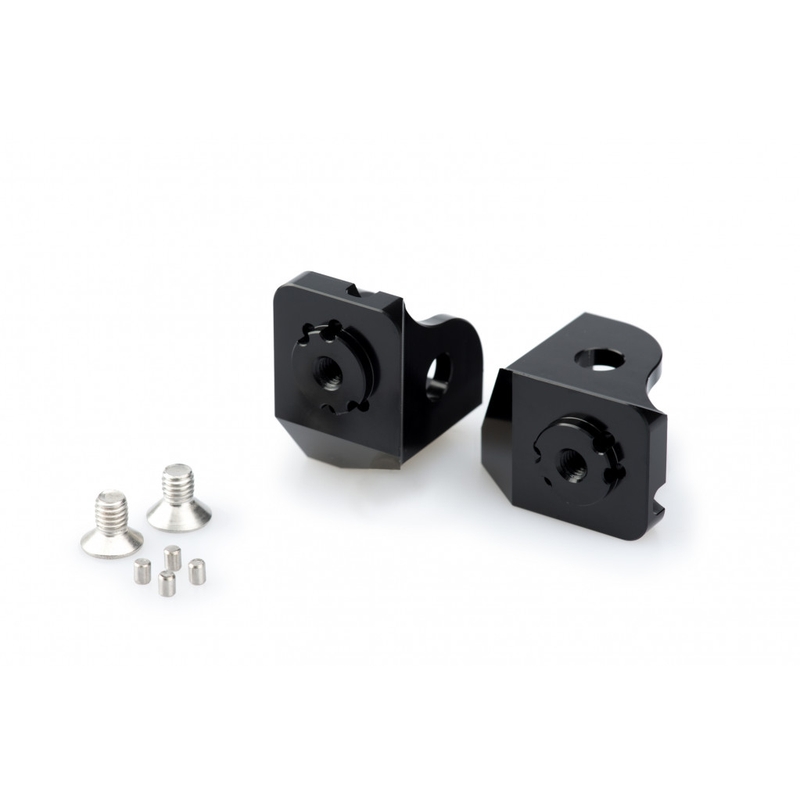 Footpeg adapters PUIG black