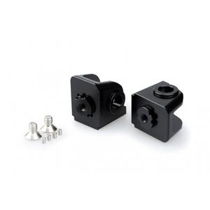 Footpeg adapters PUIG 20245N black