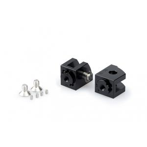 Footpeg adapters PUIG 20248N black