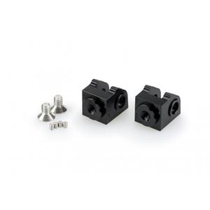 Footpeg adapters PUIG 20453N black