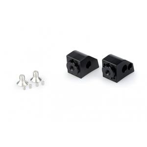 Footpeg adapters PUIG 20252N black