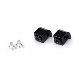 Footpeg adapters PUIG 20253N black