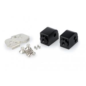 Footpeg adapters PUIG 20254N black