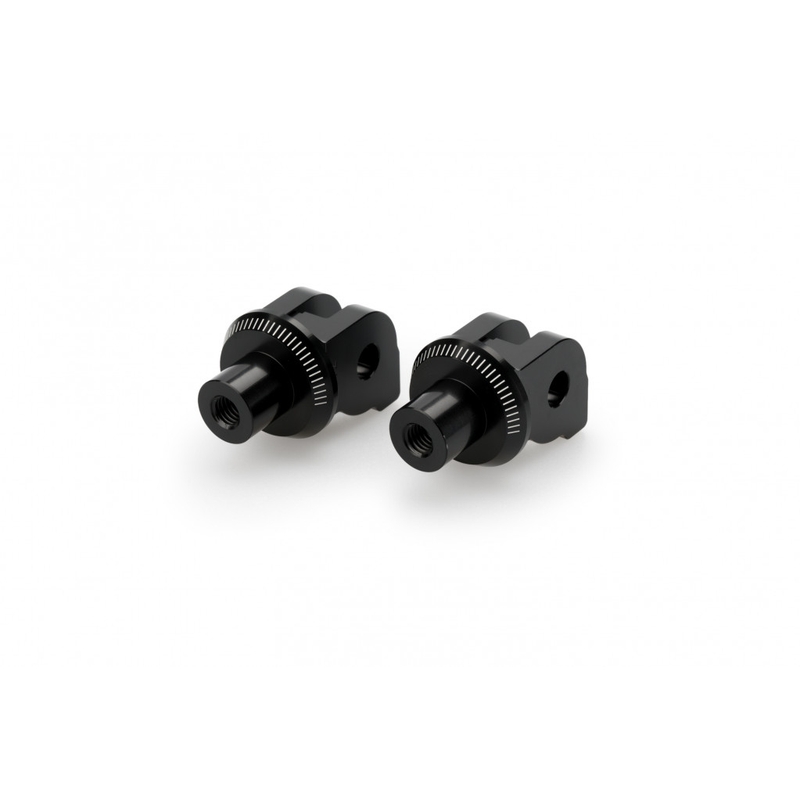 Footpeg adapters PUIG black