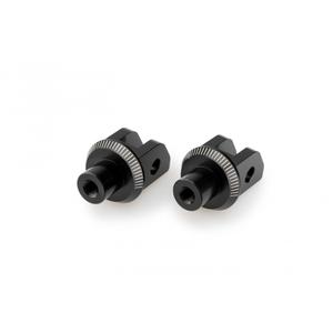 Footpeg adapters PUIG 20996N black
