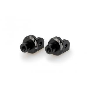 Footpeg adapters PUIG 20882N black