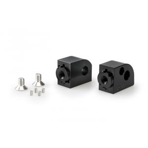 Footpeg adapters PUIG 20839N adjustable black