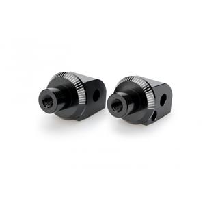 Footpeg adapters PUIG 20884N black