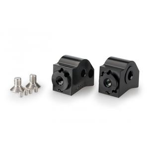 Footpeg adapters PUIG 21233N adjustable black
