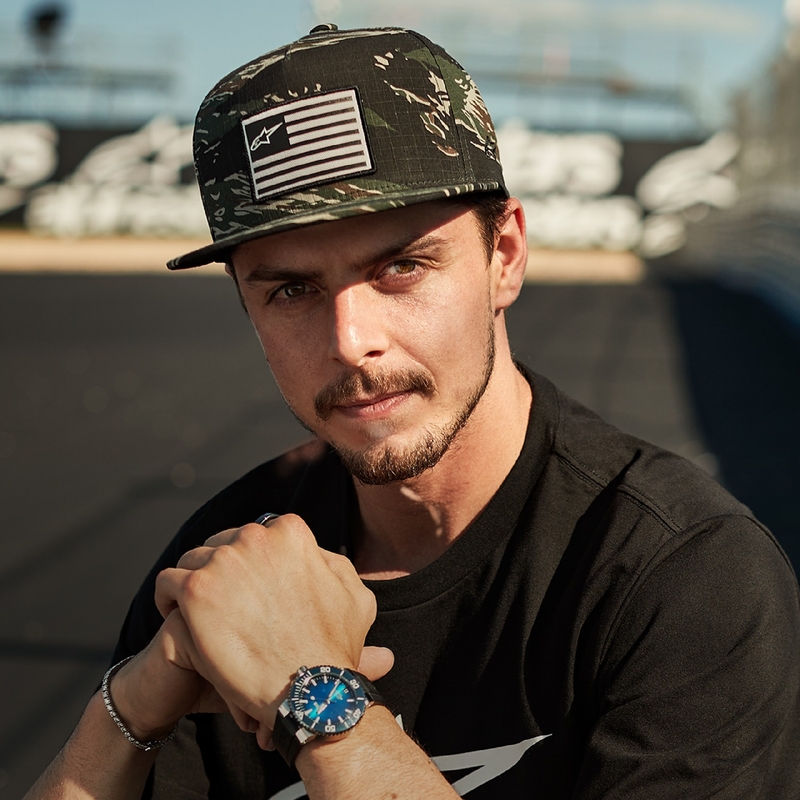 Czapka Alpinestars Extol Snapback moro zielona