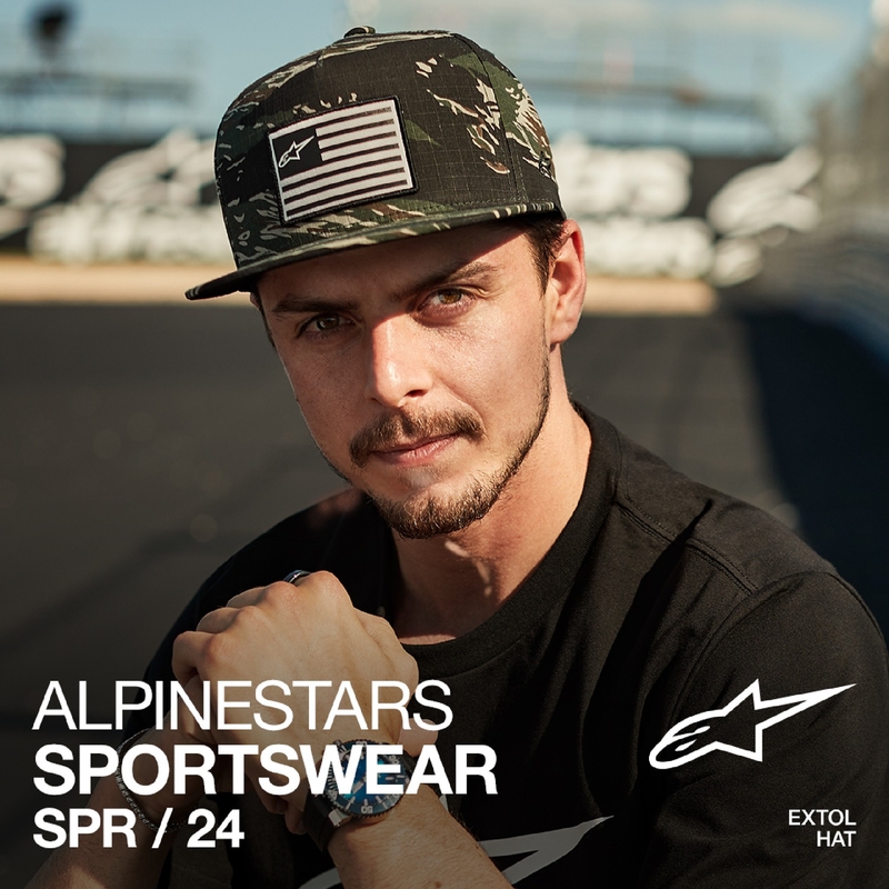 Czapka Alpinestars Extol Snapback moro zielona