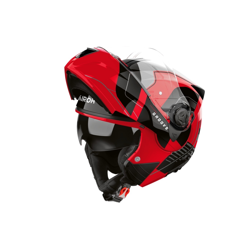 Kask składany Airoh Specktre Groove błyszczący czerwony