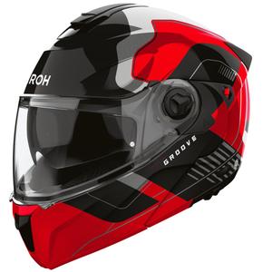 Kask składany Airoh Specktre Groove błyszczący czerwony