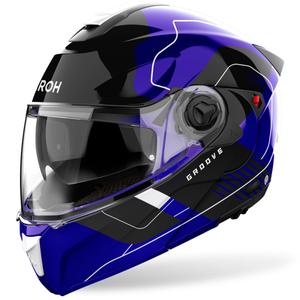 Kask składany Airoh Specktre Groove błyszczący niebieski