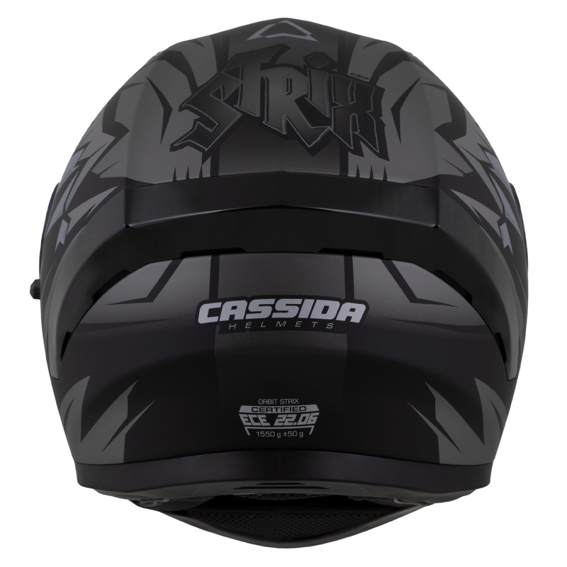 Kask integralny Cassida Orbit Strix matowy czarno-szary