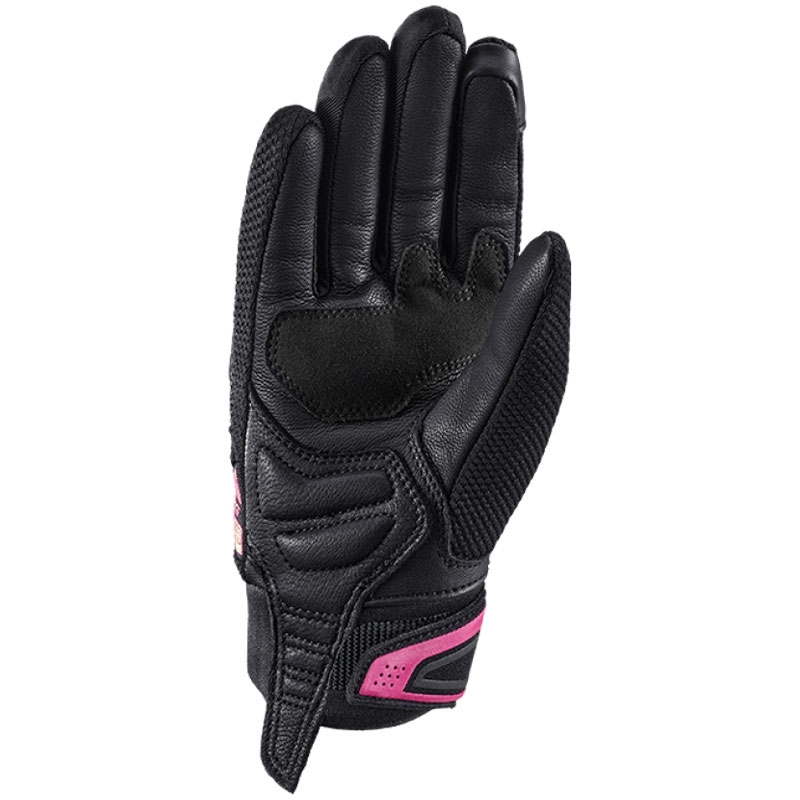 Damskie rękawice motocyklowe IXON Mig 2 Airflow czarno-różowe