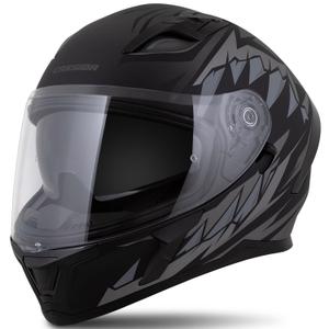 Kask integralny Cassida Orbit Strix matowy czarno-szary