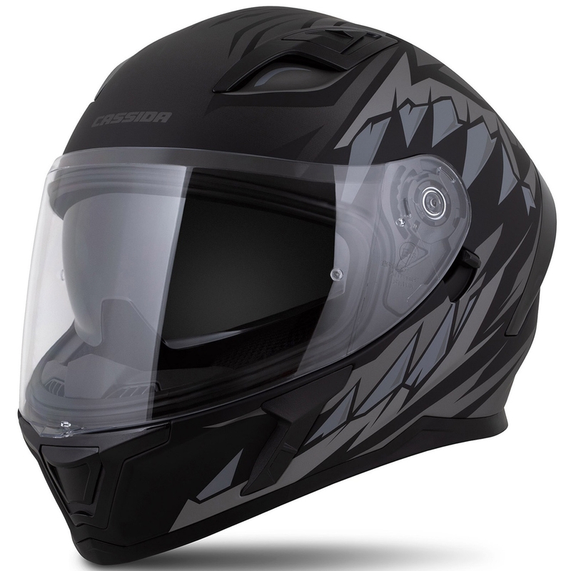 Kask integralny Cassida Orbit Strix matowy czarno-szary