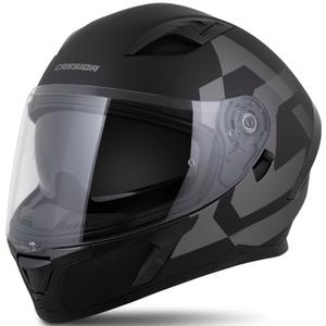 Kask integralny Cassida Orbit Grind matowy czarno-szary
