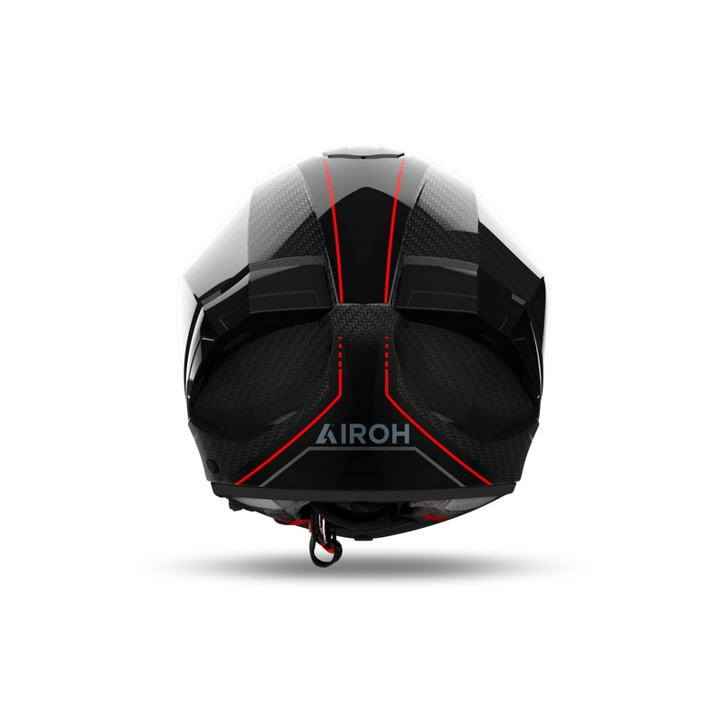 Kask motocyklowy integralny Airoh MATRYX Carbon czarny błyszczący
