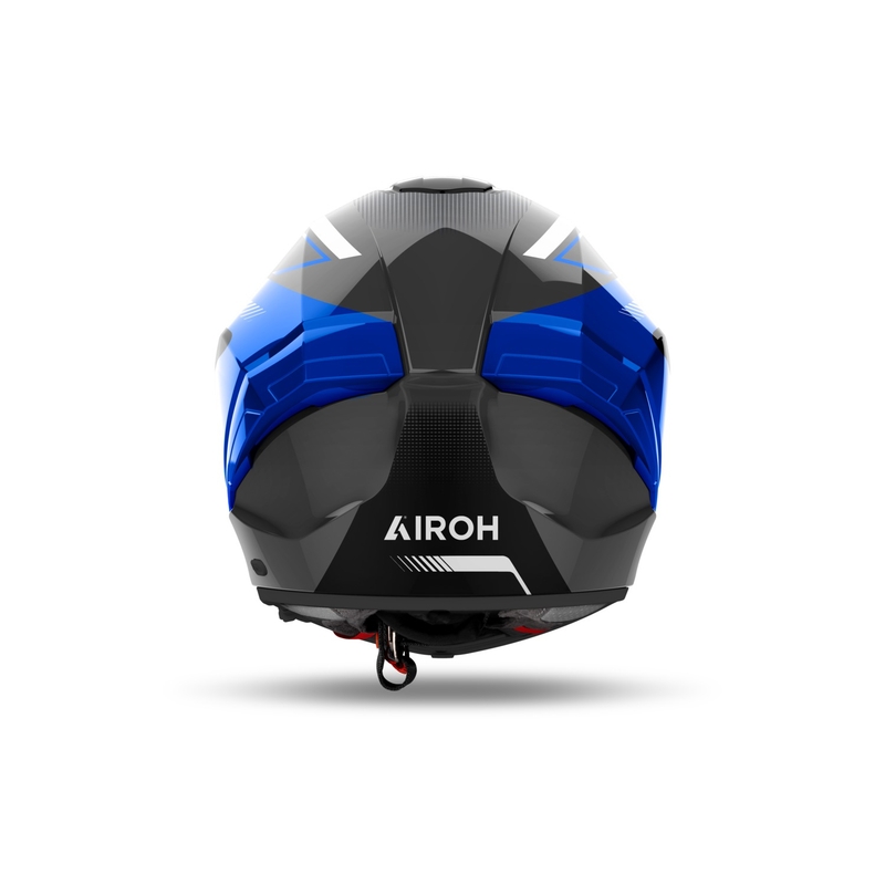 Airoh MATRYX Szeroki kask motocyklowy integralny niebieski