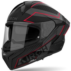 Kask motocyklowy integralny Airoh MATRYX Sentinel matowoczerwony