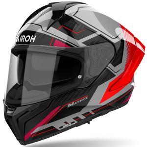 Kask motocyklowy integralny Airoh MATRYX Rocket błyszczący czerwony
