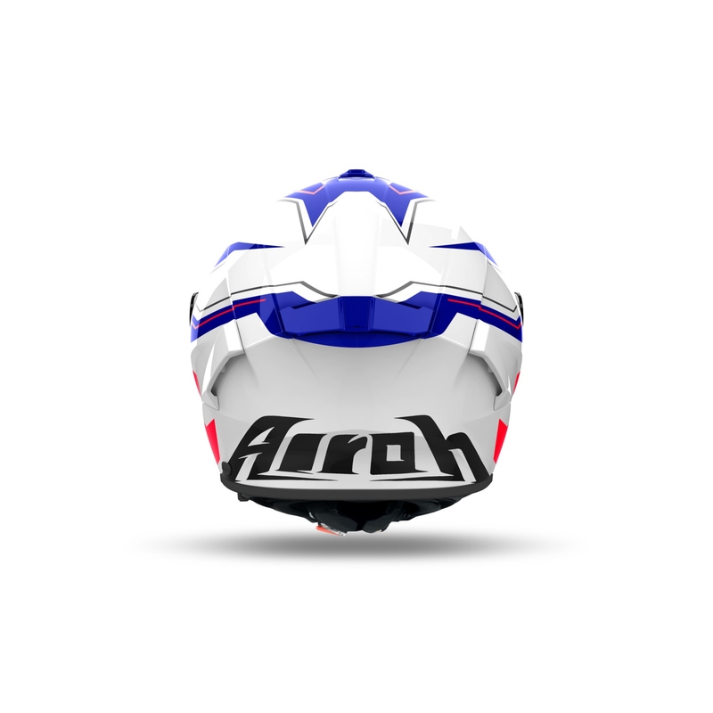 Kask motocyklowy integralny Airoh SPARK 2 Dart błyszczący niebiesko-czerwony
