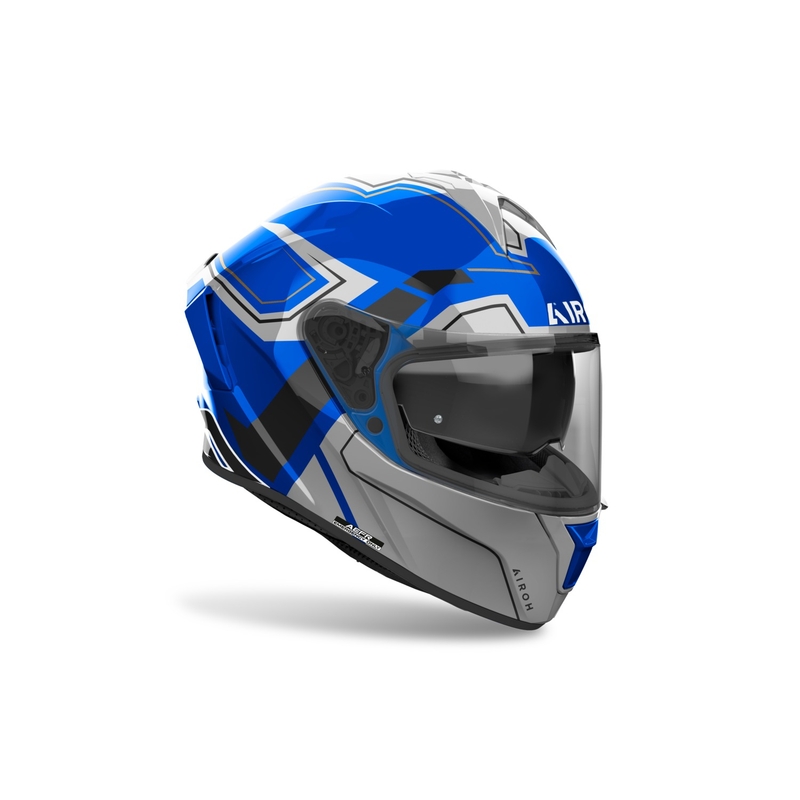Kask motocyklowy integralny Airoh SPARK 2 Dart błyszczący niebieski