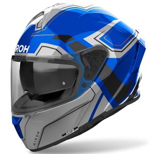 Kask motocyklowy integralny Airoh SPARK 2 Dart błyszczący niebieski