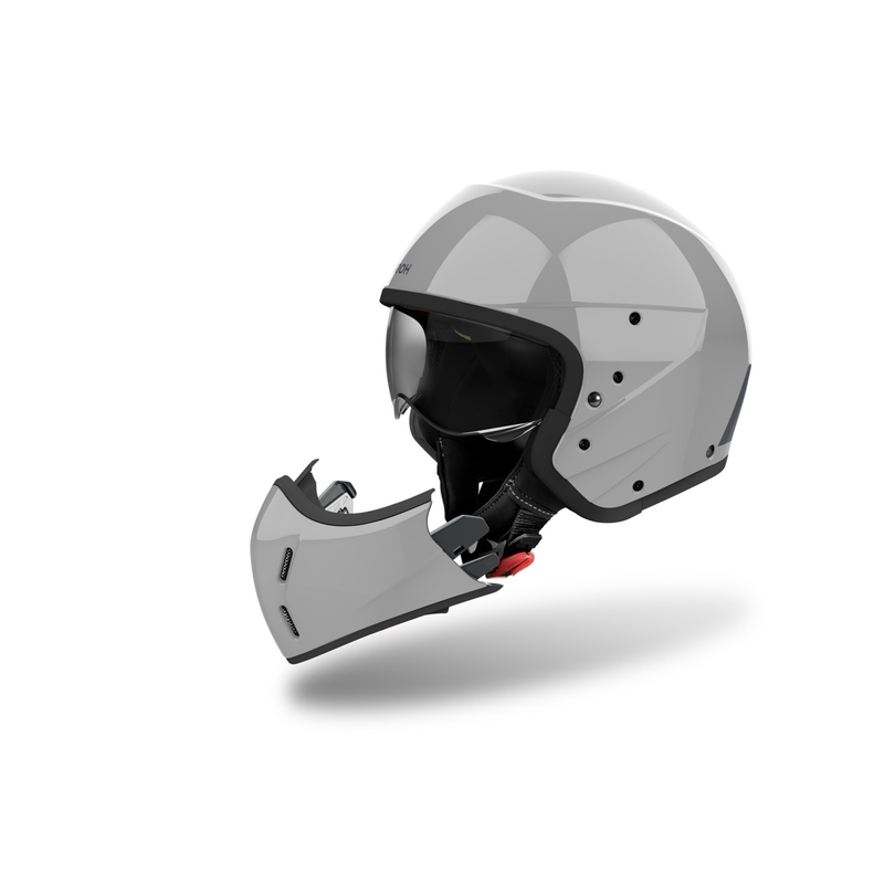 Airoh J110 Kolor kasku motocyklowego modułowego błyszczący cementowoszary