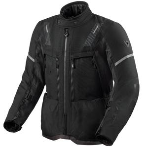 Kurtka motocyklowa Revit Sand 5 H2O czarno-antracytowa