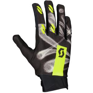 Rękawice motocrossowe SCOTT EVO DIRT czarno-fluo żółte