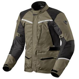 Kurtka motocyklowa Revit Voltiac 3 H2O zielono-szara