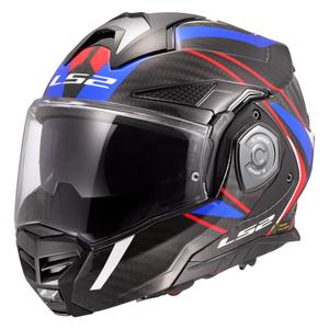 Kask motocyklowy LS2 FF901 Advant XC Future II biało-niebieski