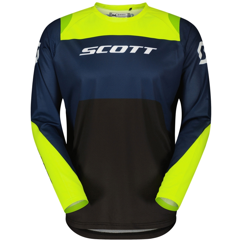 Koszulka motocrossowa SCOTT EVO Race fioletowo-fluo-żółta wyprzedaż