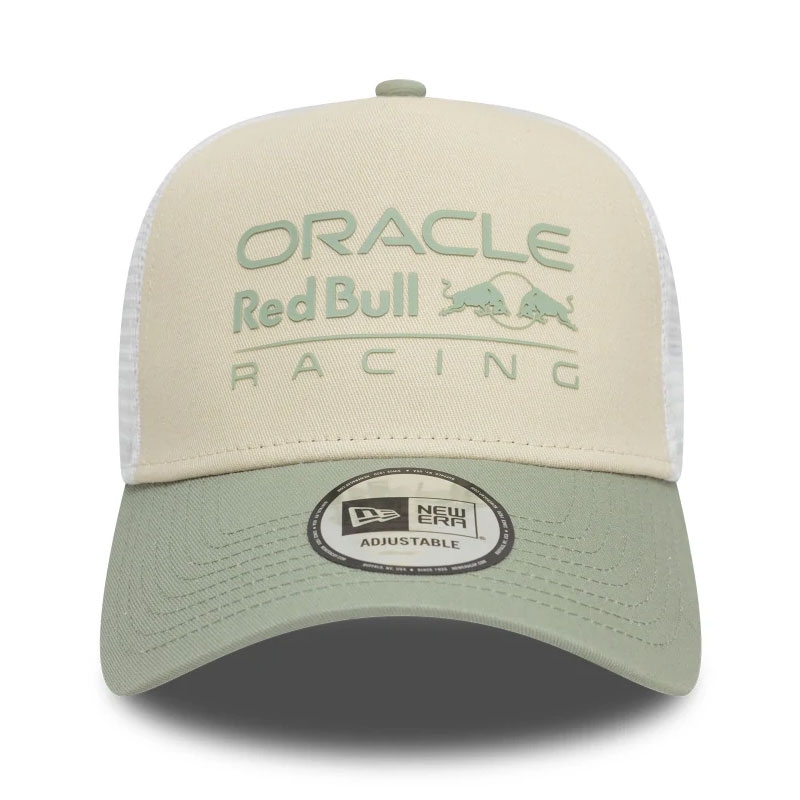Czapka Red Bull Racing kremowo-szaro-zielona