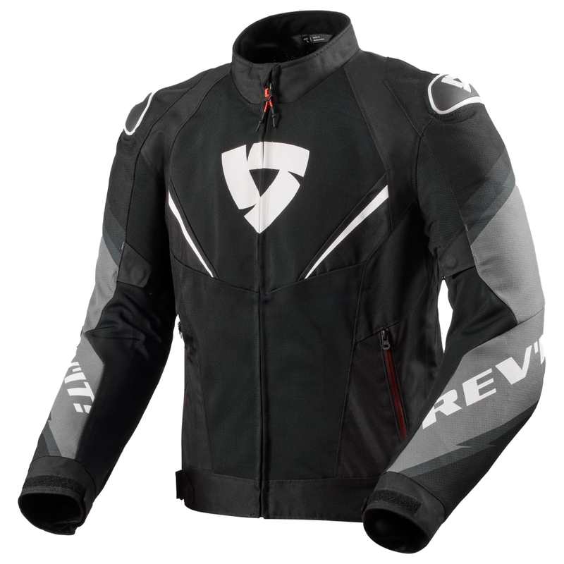 Kurtka motocyklowa Revit Quantum 3 Air czarno-biała