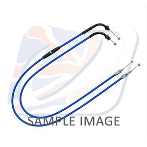 Throttle cables (pair) Venhill H02-4-122-BL featherlight blue