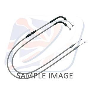 Throttle cables (pair) Venhill H02-4-122-GY featherlight grey