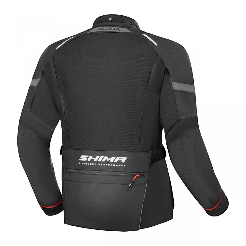 Kurtka motocyklowa Shima Alpha czarna